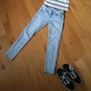 Light wash American Eagle jeans
