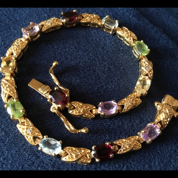 Jewelry - Multi-Gemstone Tennis Bracelet