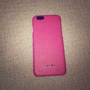 Pink Prada iPhone 6 case
