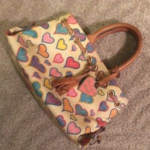 Tiny Tassel Multi-color Dooney & Bourke Tote