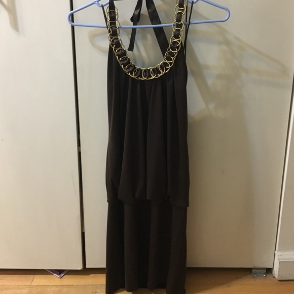 Special occasion halter top with fitted bottom