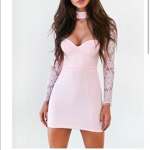 Pink tiger mist dress