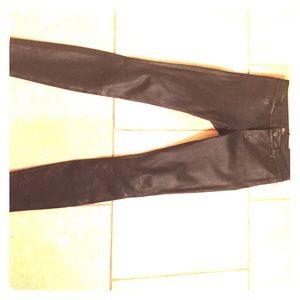 Paige verdugo leather ankle pant