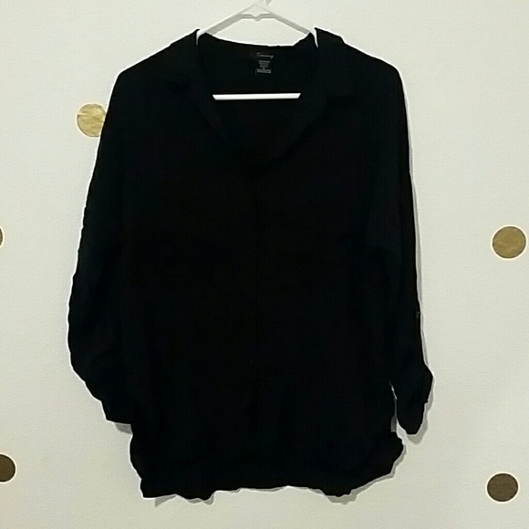 Black Medium  button up shirt