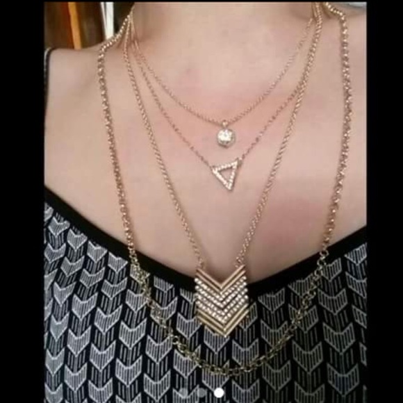 Layered necklace set - Picture 4 of 4