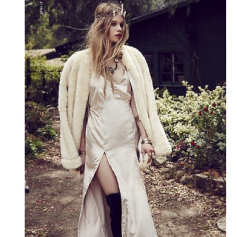 NWT For Love & Lemons Velvet Vixen Maxi Dress🍾