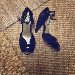 Black Seychelles Retro Mod Heels