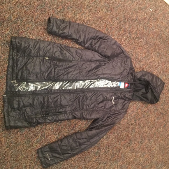 Columbia long puffy jacket