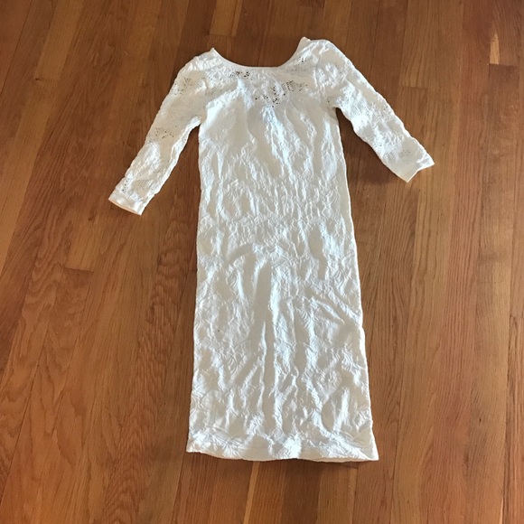 Gorgeous white Bebe bodycon dress