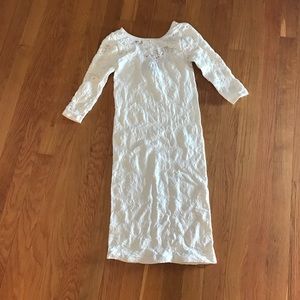 Gorgeous white Bebe bodycon dress