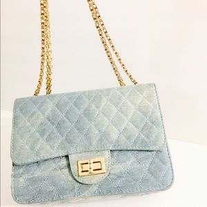 SOLD🔴Denim Shoulder Clutch 👛