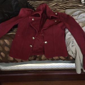 Red jacket