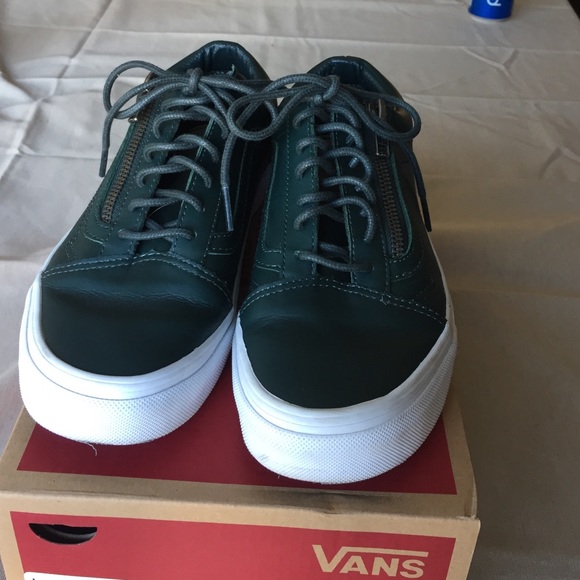 Leather Old Skool Vans