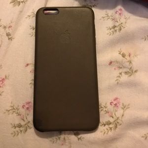 IPhone plus 6/6s leather case