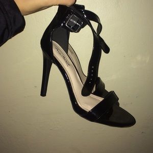 Black high heels