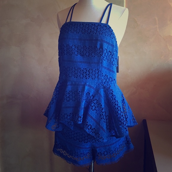 Cobalt Blue Short Set