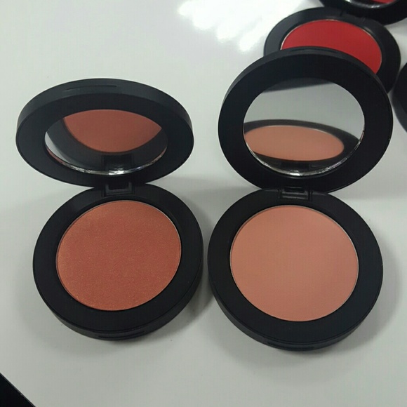 Blush, Peach sheen shimmer, Peachy matte