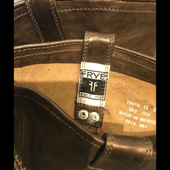 Gorgeous 🌺Frye🌺 Leather Boots, NWOT! - Picture 4 of 4