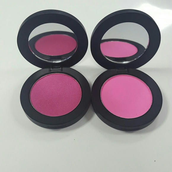 Blush, Fuschia shimmer, soft pink matte