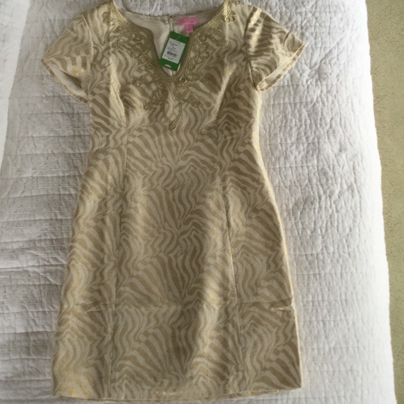 NWT Lilly Pulitzer Milannia Shift Dress Size 4
