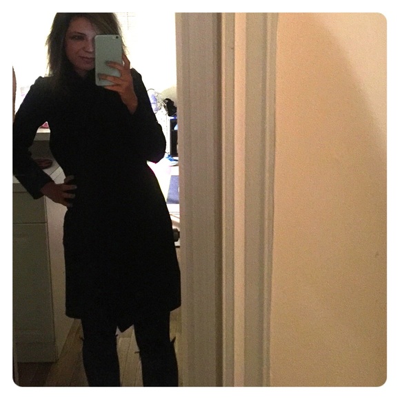 Good as new Zara slim Black coat
