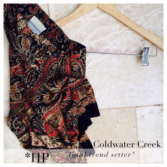 ✨HP 🌿 Paisley wrap skirt