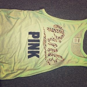 PINK tank top!!