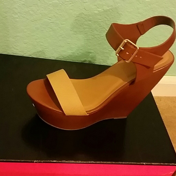 Wedged heels