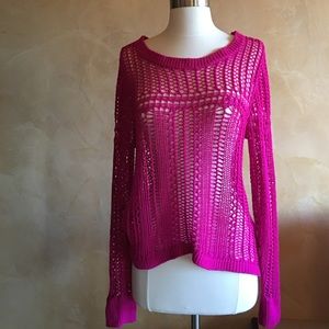 Knit pullover sweater