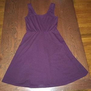 Purple dress
