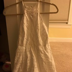 White loft dress