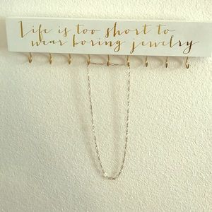 Dainty Gold and silver necklace✨