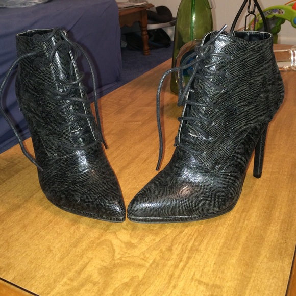 Sexy Black Booties