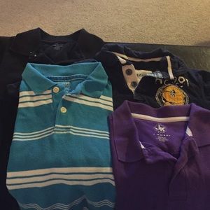 5 boys collared shirts