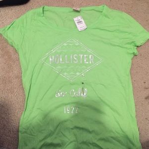 Green Hollister Tee