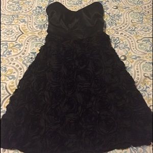 Black Cocktail dress with cute detail