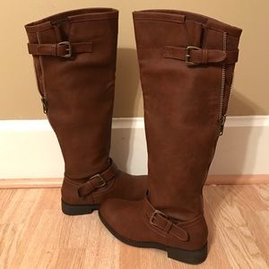 NWOT Tall Riding Boots