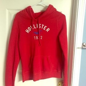 Super comfy red Hollister hoodie.