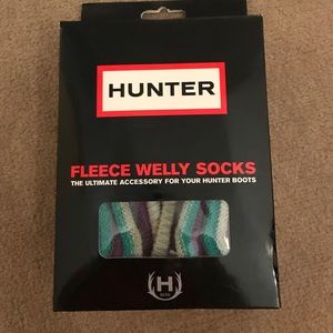 NEVER OPENED BOX OF HUNTER BOOT FLEECE SOCKS
