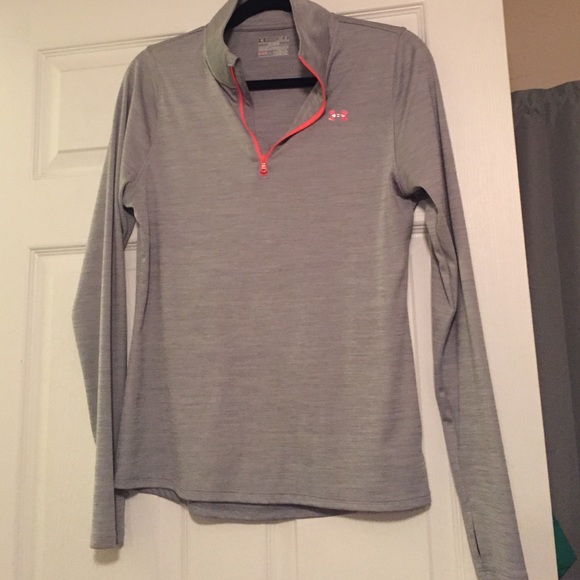 Long sleeved quarter zip top