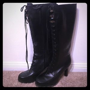 Ralph Lauren black boots