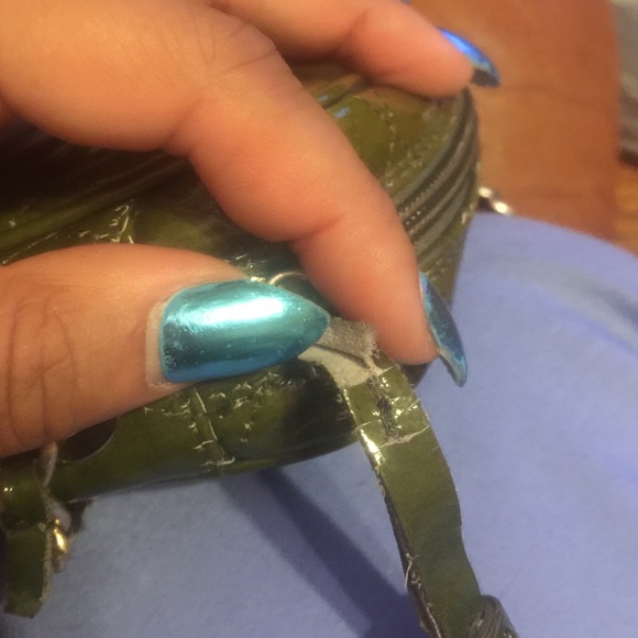 Italian patent leather small purse - Picture 4 of 4