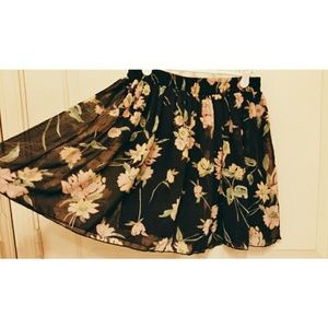 Floral skirt