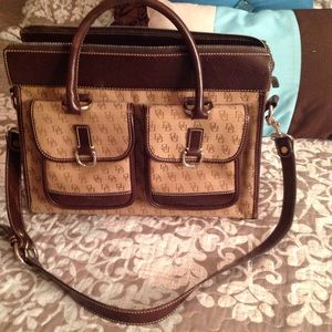 Dooney & Bourke double pocket tote