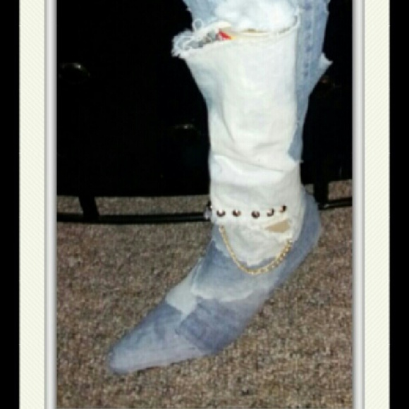 THIGH HIGH BOOTS/ Holding for Trina - Picture 2 of 3