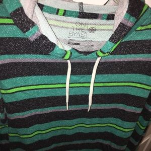 on the byas Shirts - SALE On The Byas PacSun striped lightweight hoodie on the byas Shirts - SALE On The Byas PacSun striped lightweight hoodie