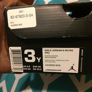 Retro Jordan 5 Valentine Limited Edition