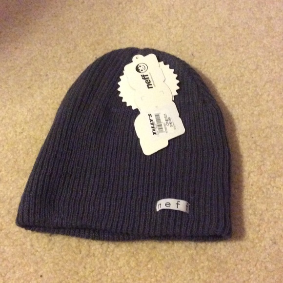 Brand new charcoal grey beanie