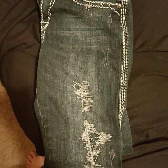 Cowgirl tuff bling jeans 29x37 lowerd til xmas