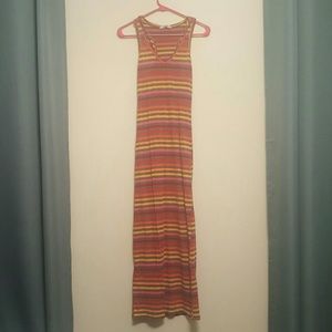 Fitted maxi dress